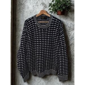 Devold Norway Wool Sweater Mens L 52 Ull Vintage Knit Made in Norway Heritage